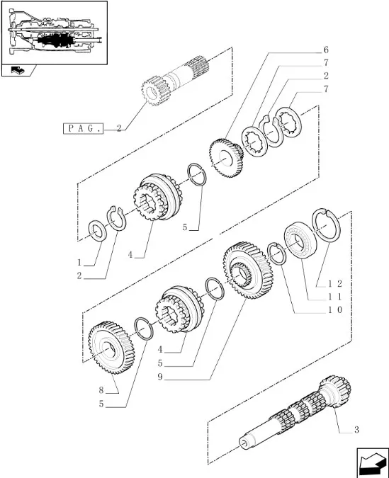5172054 - Зубчатое колесо