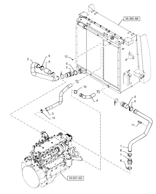 47517338 - Воздушный патрубок